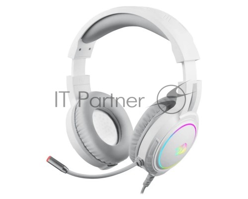 Игровая гарнитура Defender Mento RGB, 3.5мм, белые Redragon (70708)