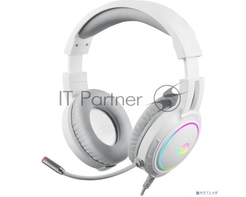 Игровая гарнитура Defender Mento RGB, 3.5мм, белые Redragon (70708)