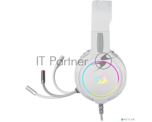 Игровая гарнитура Defender Mento RGB, 3.5мм, белые Redragon (70708)