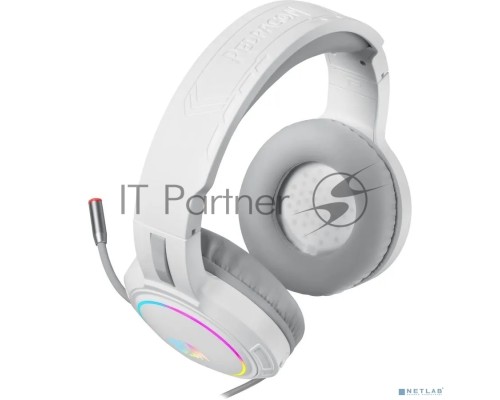 Игровая гарнитура Defender Mento RGB, 3.5мм, белые Redragon (70708)