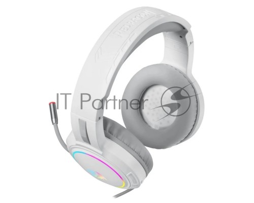 Игровая гарнитура Defender Mento RGB, 3.5мм, белые Redragon (70708)