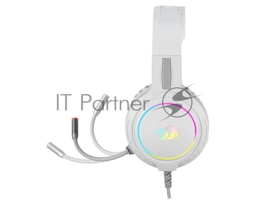 Игровая гарнитура Defender Mento RGB, 3.5мм, белые Redragon (70708)