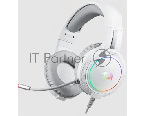 Игровая гарнитура Defender Mento RGB, 3.5мм, белые Redragon (70708)