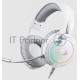 Игровая гарнитура Defender Mento RGB, 3.5мм, белые Redragon (70708)