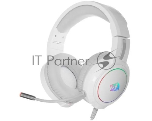 Игровая гарнитура Defender Mento RGB, 3.5мм, белые Redragon (70708)