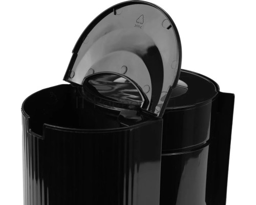 Кофеварка капельная Moulinex FG121811 чёрный, молотый, 1.1 л, 800 Вт.