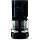 Кофеварка капельная Moulinex FG121811 чёрный, молотый, 1.1 л, 800 Вт.