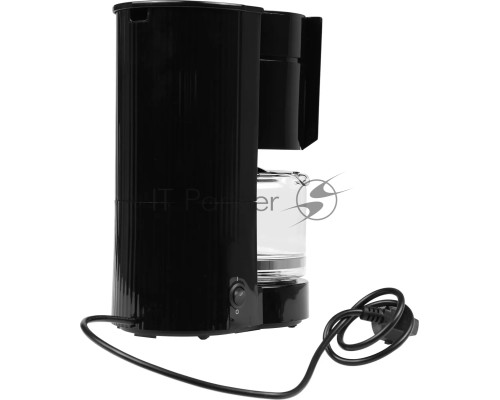 Кофеварка капельная Moulinex FG121811 чёрный, молотый, 1.1 л, 800 Вт.