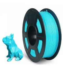 Филамент NVPRINT PLA+ Sky Blue для 3D печати диаметр 1.75мм  длина 330 метров  масса 1 кг