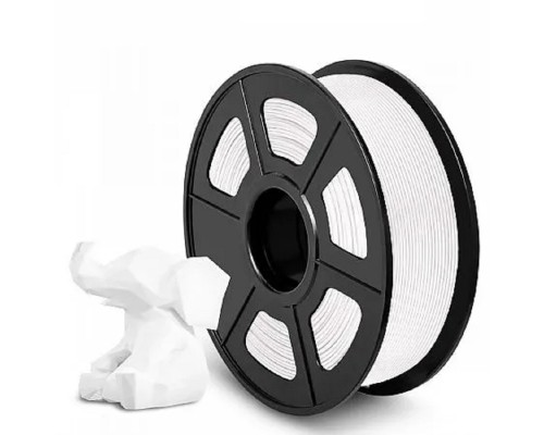 [Совместимые картриджи] Филамент NVPRINT PLA+ White для 3D печати диаметр 1.75мм  длина 330 метров  масса 1 кг