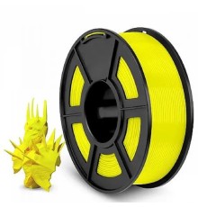 Филамент NVPRINT PLA+ Yellow для 3D печати диаметр 1.75мм  длина 330 метров  масса 1 кг