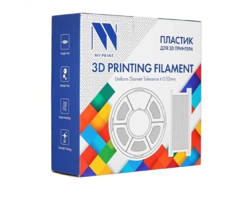 [Совместимые картриджи] Филамент NVPRINT Silk PLA+  Black/Gold   для 3D печати диаметр 1.75мм  длина 330 метров  масса 1 кг