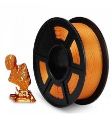 Филамент NVPRINT Silk PLA+Brass для 3D печати диаметр 1.75мм  длина 330 метров  масса 1 кг