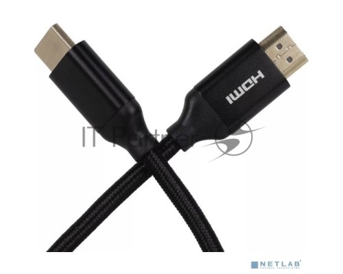 Кабель HDMI 19M/M ver 2.0, 1М,  iOpen (light) <ACG520BM-1.0>