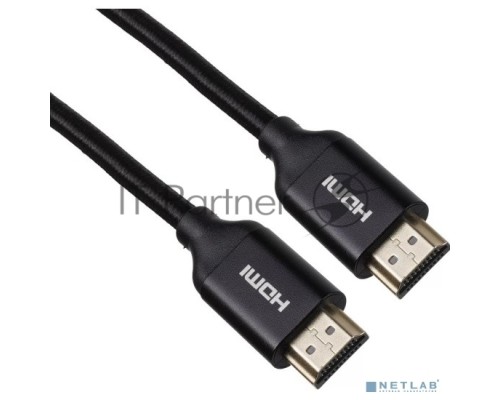 Кабель HDMI 19M/M ver 2.0, 1М,  iOpen (light) <ACG520BM-1.0>