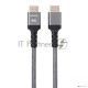 Кабель HDMI 19M/M,ver. 2.1 8KX60Hz (Econom) оплетка 1.5m iOpen <ACG859A-1.5>