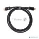 Кабель HDMI 19M/M,ver. 2.1 8KX60Hz (Econom) оплетка 1.5m iOpen <ACG859B-1.5>