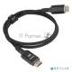Кабель HDMI 19M/M,ver. 2.1 8KX60Hz (Econom) оплетка 1.5m iOpen <ACG859B-1.5>