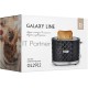 Тостер Galaxy Line GL 2912, черный, пластик, 1200 Вт