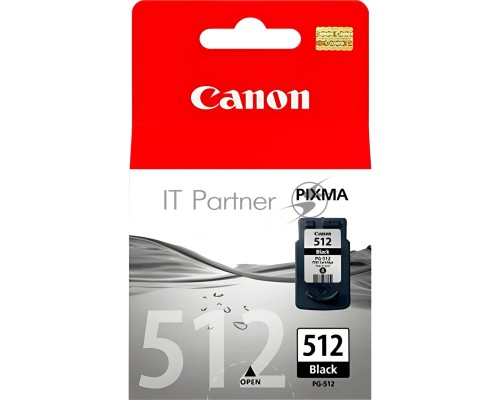 Картридж Canon PG-512IJ CART EMB черный для Canon PIXMA iP 2700/MP 230/MP 240/MP 250/MP 260/MP 270/MP 280/MP 490/MP 495/MX 320/MX 330/MX 340/MX 350/MX 360/MX 410/MX 420