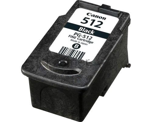 Картридж Canon PG-512IJ CART EMB черный для Canon PIXMA iP 2700/MP 230/MP 240/MP 250/MP 260/MP 270/MP 280/MP 490/MP 495/MX 320/MX 330/MX 340/MX 350/MX 360/MX 410/MX 420