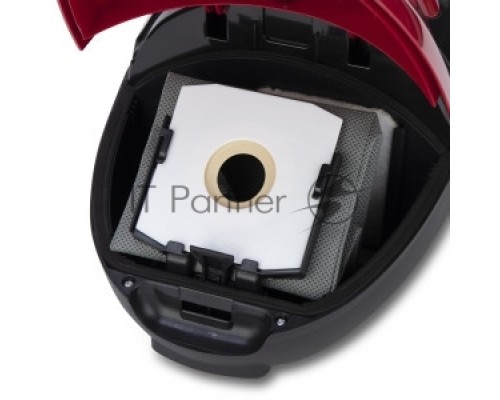 Пылесос Vitek VT-1825 (MC) черный/красный, 350/1800 Вт, уборка сухая, пылесборник мешок 2.5 л