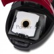 Пылесос Vitek VT-1825 (MC) черный/красный, 350/1800 Вт, уборка сухая, пылесборник мешок 2.5 л