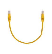 Rexant (02-0105-03) Патч-корд U/UTP, CAT 5e, RJ45-RJ45, 26AWG, LSZH, желтый, 0,3м