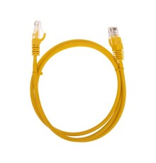 Rexant (02-0105-1) Патч-корд U/UTP, CAT 5e, RJ45-RJ45, 26AWG, LSZH, желтый, 1м