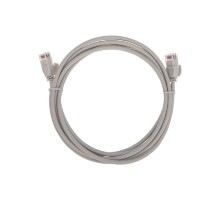 Rexant (02-0380-2) Патч-корд U/UTP, CAT 6A (10G), RJ45-RJ45, 28AWG, LSZH, серый, 2м