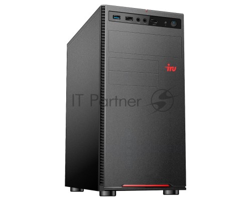 Компьютер  IRU Home 310H5SE MT PG G6405 (4.1) 8Gb SSD1Tb UHDG 610 Free DOS GbitEth 400W черный (1862616)