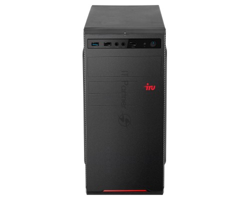 Компьютер  IRU Home 310H5SE MT PG G6405 (4.1) 8Gb SSD1Tb UHDG 610 Free DOS GbitEth 400W черный (1862616)