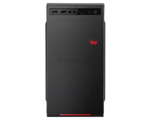 Компьютер  IRU Home 310H5SE MT PG G6405 (4.1) 8Gb SSD1Tb UHDG 610 Free DOS GbitEth 400W черный (1862616)
