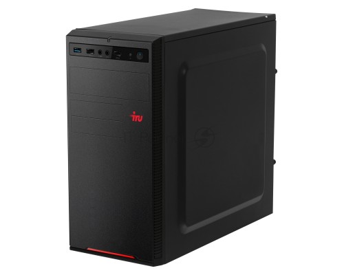 Компьютер  IRU Home 310H5SE MT PG G6405 (4.1) 8Gb SSD1Tb UHDG 610 Free DOS GbitEth 400W черный (1862616)