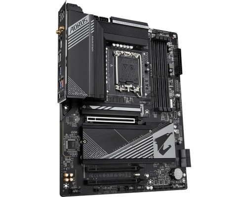 Материнская плата GIGABYTE B760 AORUS ELITE AX DDR4, LGA 1700, Intel B760, 4xDDR4, 4xSATA, 2xM.2, 1xPCI-E 5.0 x16, 1xPCI-E 4.0 x16, 3xUSB-A 3.2 Gen 2, 1xUSB-C 3.2 Gen 2, 1x 2.5Gb LAN, 3x3.5 мм, 7.1, ATX