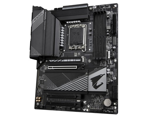 Материнская плата GIGABYTE B760 AORUS ELITE AX DDR4, LGA 1700, Intel B760, 4xDDR4, 4xSATA, 2xM.2, 1xPCI-E 5.0 x16, 1xPCI-E 4.0 x16, 3xUSB-A 3.2 Gen 2, 1xUSB-C 3.2 Gen 2, 1x 2.5Gb LAN, 3x3.5 мм, 7.1, ATX