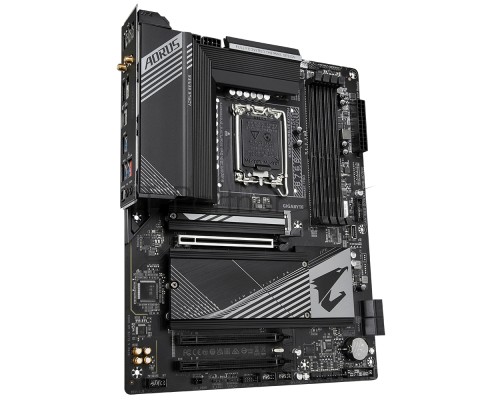 Материнская плата GIGABYTE B760 AORUS ELITE AX DDR4, LGA 1700, Intel B760, 4xDDR4, 4xSATA, 2xM.2, 1xPCI-E 5.0 x16, 1xPCI-E 4.0 x16, 3xUSB-A 3.2 Gen 2, 1xUSB-C 3.2 Gen 2, 1x 2.5Gb LAN, 3x3.5 мм, 7.1, ATX