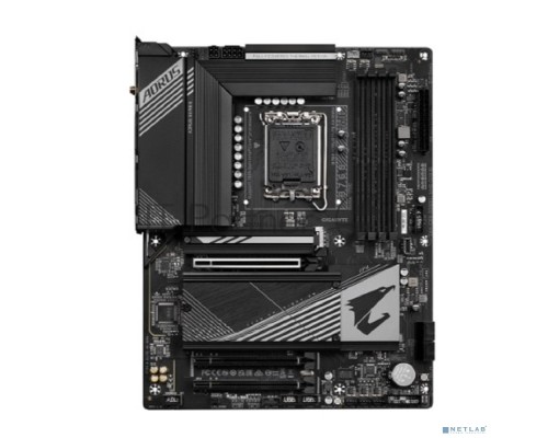 Материнская плата GIGABYTE B760 AORUS ELITE AX DDR4, LGA 1700, Intel B760, 4xDDR4, 4xSATA, 2xM.2, 1xPCI-E 5.0 x16, 1xPCI-E 4.0 x16, 3xUSB-A 3.2 Gen 2, 1xUSB-C 3.2 Gen 2, 1x 2.5Gb LAN, 3x3.5 мм, 7.1, ATX