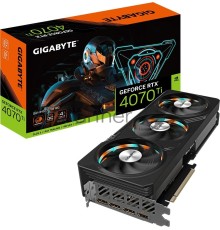 Видеокарта Gigabyte GV-N407TGAMING OCV2-12GD NVIDIA GeForce RTX 4070TI 12288Mb PCI-E 4.0 192 GDDR6X 2640/21000 HDMIx1 DPx3 HDCP Ret