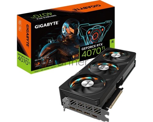 Видеокарта Gigabyte GV-N407TGAMING OCV2-12GD NVIDIA GeForce RTX 4070TI 12288Mb PCI-E 4.0 192 GDDR6X 2640/21000 HDMIx1 DPx3 HDCP Ret