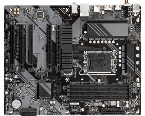 Материнская плата GIGABYTE B760 DS3H AX, LGA 1700, Intel B760, 4xDDR5, 4xSATA, 2xM.2, 1xPCI-E 4.0 x16, 4xPCI-E 3.0 x1, 1xHDMI, 1xDP, 1x 1Gb LAN, 4xUSB-A 2.0, 1xUSB-A 3.2 Gen 2, 1xUSB-C 3.2 Gen 2, 3x3.5 мм, 7.1, ATX