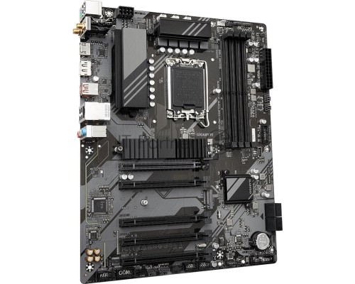 Материнская плата GIGABYTE B760 DS3H AX, LGA 1700, Intel B760, 4xDDR5, 4xSATA, 2xM.2, 1xPCI-E 4.0 x16, 4xPCI-E 3.0 x1, 1xHDMI, 1xDP, 1x 1Gb LAN, 4xUSB-A 2.0, 1xUSB-A 3.2 Gen 2, 1xUSB-C 3.2 Gen 2, 3x3.5 мм, 7.1, ATX