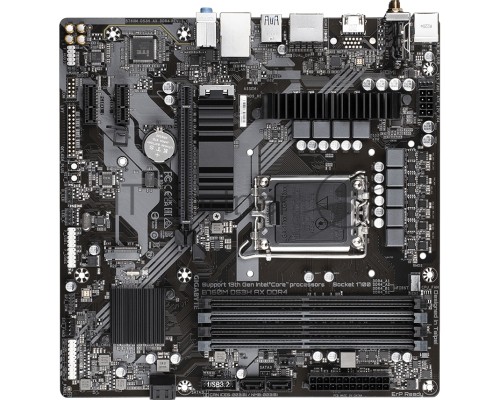 Материнская плата GIGABYTE B760 DS3H AX, LGA 1700, Intel B760, 4xDDR5, 4xSATA, 2xM.2, 1xPCI-E 4.0 x16, 4xPCI-E 3.0 x1, 1xHDMI, 1xDP, 1x 1Gb LAN, 4xUSB-A 2.0, 1xUSB-A 3.2 Gen 2, 1xUSB-C 3.2 Gen 2, 3x3.5 мм, 7.1, ATX