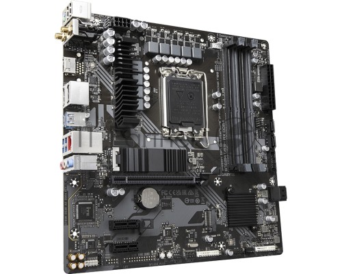Материнская плата GIGABYTE B760 DS3H AX, LGA 1700, Intel B760, 4xDDR5, 4xSATA, 2xM.2, 1xPCI-E 4.0 x16, 4xPCI-E 3.0 x1, 1xHDMI, 1xDP, 1x 1Gb LAN, 4xUSB-A 2.0, 1xUSB-A 3.2 Gen 2, 1xUSB-C 3.2 Gen 2, 3x3.5 мм, 7.1, ATX