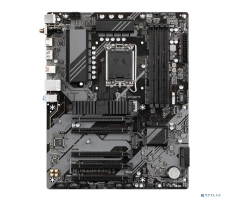 Материнская плата GIGABYTE B760 DS3H AX, LGA 1700, Intel B760, 4xDDR5, 4xSATA, 2xM.2, 1xPCI-E 4.0 x16, 4xPCI-E 3.0 x1, 1xHDMI, 1xDP, 1x 1Gb LAN, 4xUSB-A 2.0, 1xUSB-A 3.2 Gen 2, 1xUSB-C 3.2 Gen 2, 3x3.5 мм, 7.1, ATX