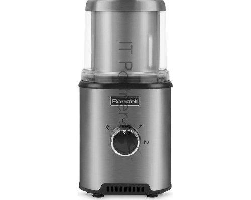Кофемолка Rondell RDE-1150 (MC) серебро/черный