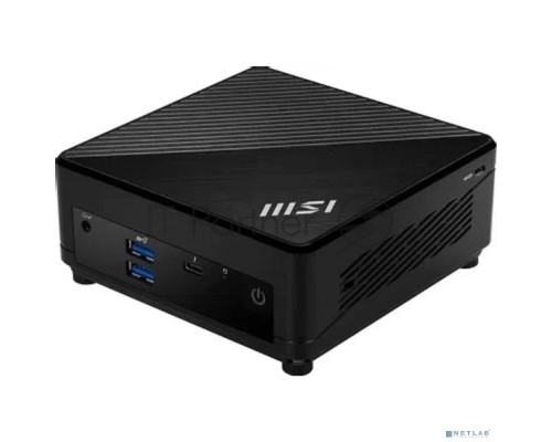 Неттоп MSI Cubi 5 12M-014XRU i5 1235U (1.3) 16Gb SSD512Gb Iris Xe noOS 2xGbitEth WiFi BT 65W черный (9S6-B0A811-222)