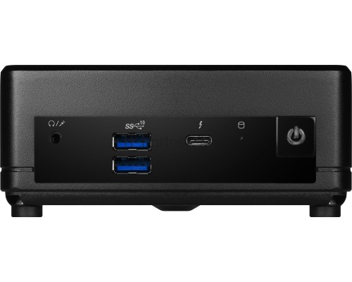 Неттоп MSI Cubi 5 12M-014XRU i5 1235U (1.3) 16Gb SSD512Gb Iris Xe noOS 2xGbitEth WiFi BT 65W черный (9S6-B0A811-222)