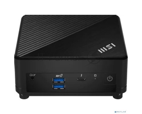 Неттоп MSI Cubi 5 12M-014XRU i5 1235U (1.3) 16Gb SSD512Gb Iris Xe noOS 2xGbitEth WiFi BT 65W черный (9S6-B0A811-222)