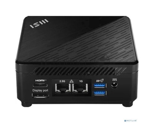 Неттоп MSI Cubi 5 12M-014XRU i5 1235U (1.3) 16Gb SSD512Gb Iris Xe noOS 2xGbitEth WiFi BT 65W черный (9S6-B0A811-222)